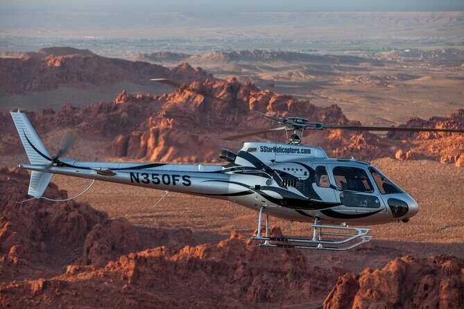 Valley of Fire Helicopter Tour and Landing with Champagne Toast - In-Depth Breakdown of the Itinerary