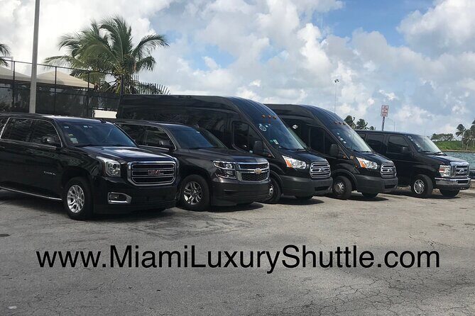 VAN Mia Airport or Hotels to Miami Port or Hotels Up to 14pax - Final Recommendations