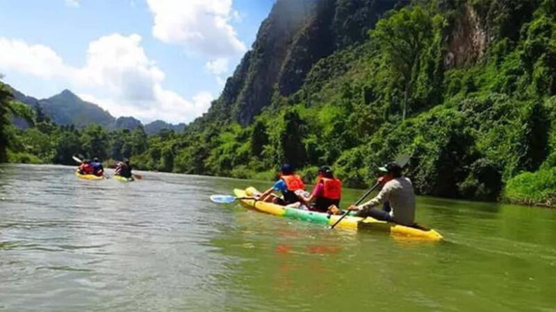 Vang Vieng: Hot Air Balloon,Kayak,Zipline,Blue lagoon1 Tour - A Detailed Look at the Tour Experience