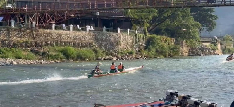 Vang vieng: Longtail boat&Paragliding & hotel pick-up - What’s Included & What to Budget For