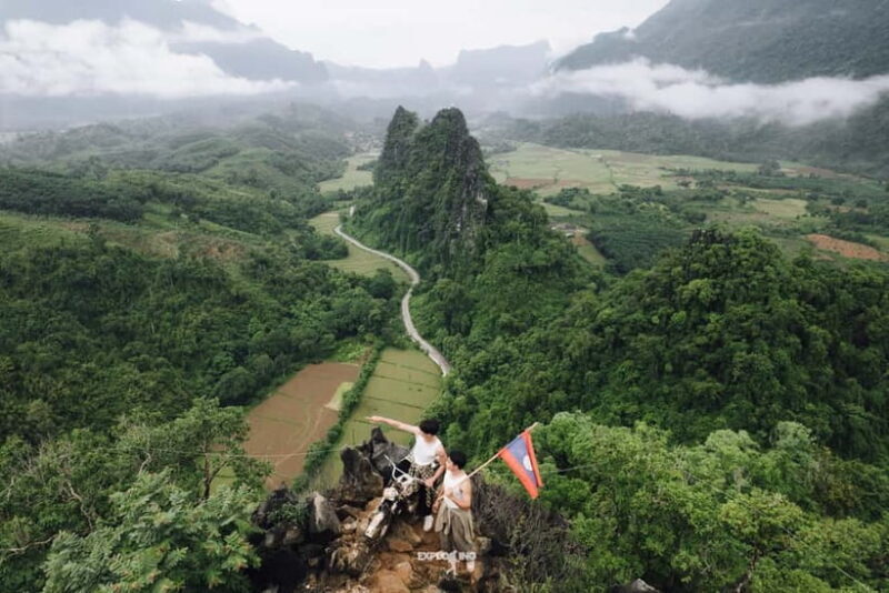 Vang Vieng: Namxay Viewpoint, Blue Lagoon 1 & Phoukham Cave - Key Points