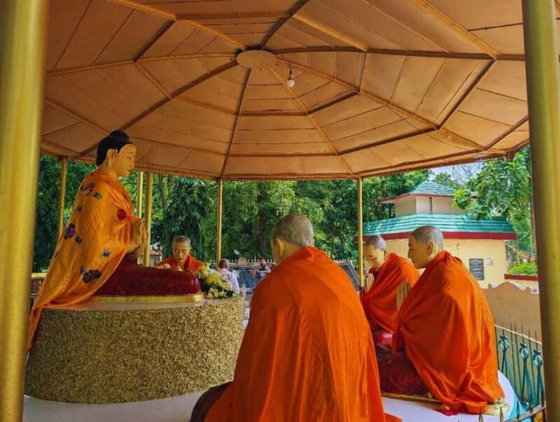 Varanasi: Sarnath Temple Guided Tour with Tuk Tuk Ride - Key Points