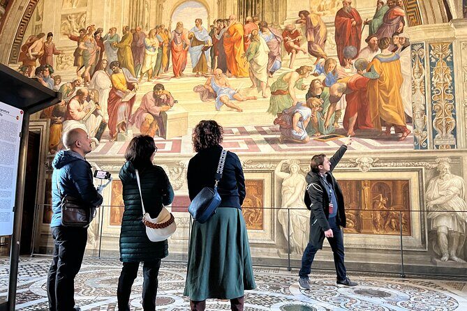 Vatican Museums Alone: Semi-Private Early Entry Tour & Breakfast - Inside the Sistine Chapel: Quiet Reverence