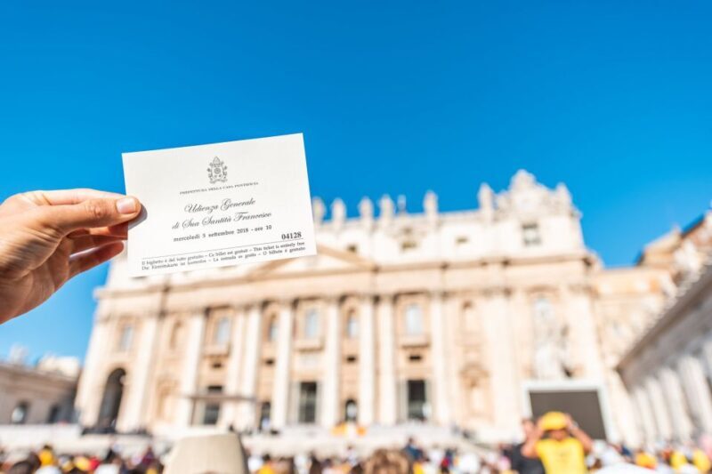 Vatican: Papal Audience and St. Peter's Basilica Guided Tour - Practical Details and Tips