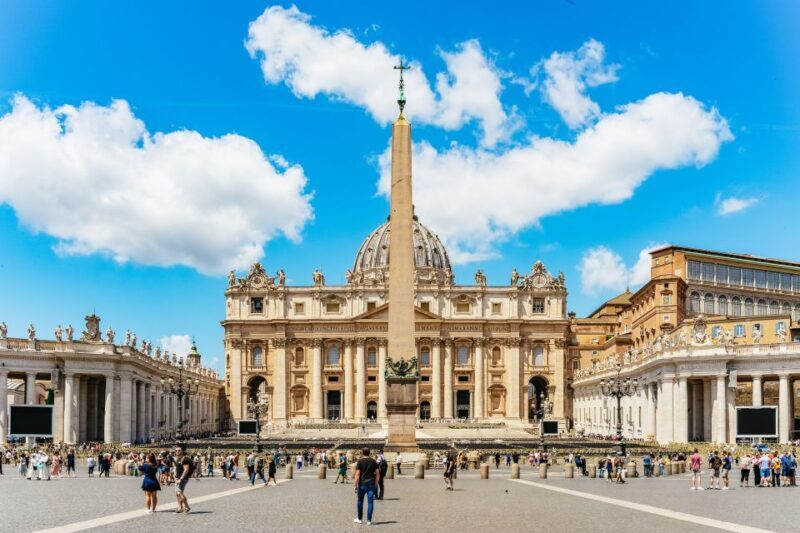 Vatican: St. Peter's Basilica, Square, Grottoes Guided Tour - What You Need to Know Before Booking