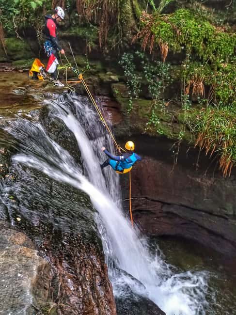 VEGA DE PAS, Cantabria : BARRANQUISMO INICIACION, FOR THE WHOLE FAMILY - What to Expect from the Canyon Initiation Tour