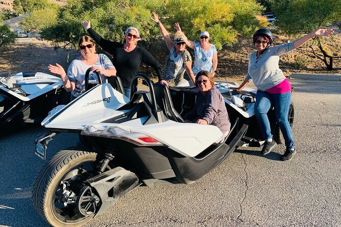 Vegas Strip and Red Rock Canyon Guided Trike or Slingshot Tour - FAQs
