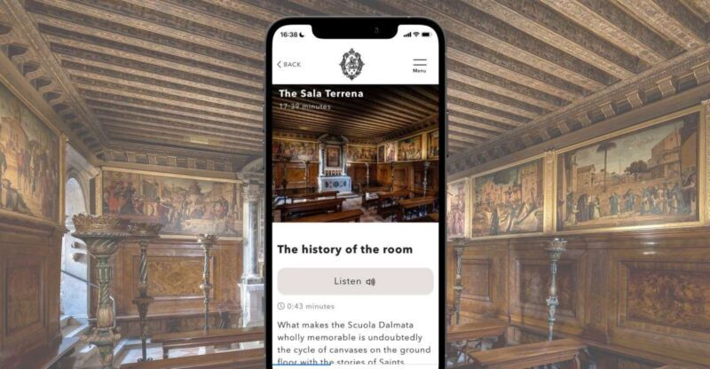 Venice: Scuola Dalmata di San Giorgio e Trifone Audioguide - Key Points