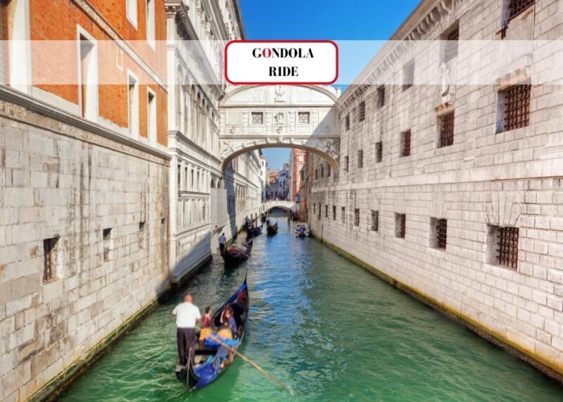 Venice: Shared Gondola Through breathtaking Bridge of Sighs - The Bottom Line