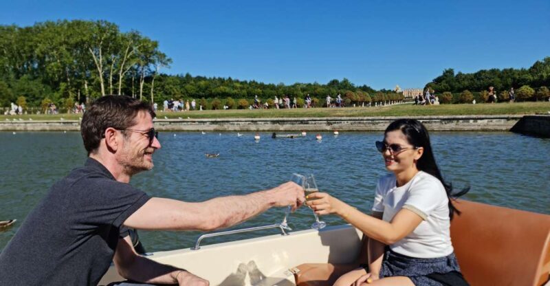 Versailles: Gardens Golf Cart Tour, Row Boat, and Champagne - Exploring the Versailles Experience in Detail