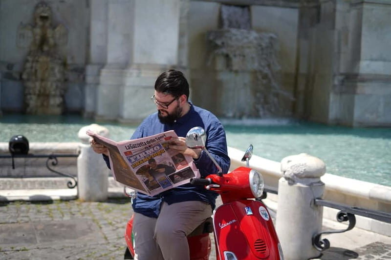 Vespa city tour in Rome with two different routes - FAQ