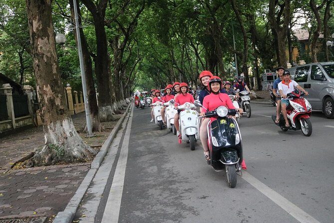 Vespa City Tour &Train Street Female With Ao Dai Riders 4,5 Hours - An In-Depth Look at the Hanoi Vespa Tour