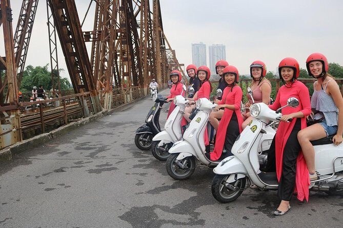 Vespa City Tour &Train Street Female With Ao Dai Riders 4,5 Hours - FAQ About the Vespa City Tour & Train Street Female Riders
