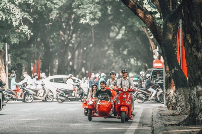 Vespa Sidecar Sightseeing Tour in Hanoi - Key Points