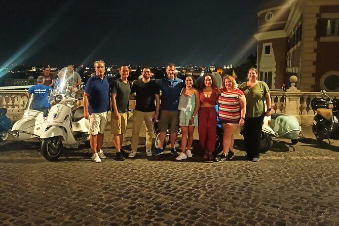 Vespa Sidecar Tour By Night with Pickup - FAQs