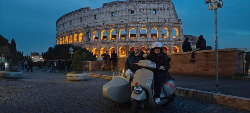 Vespa Sidecar Tour: Express Highlights of Rome - Discover Rome in a New Way with the Vespa Sidecar Tour