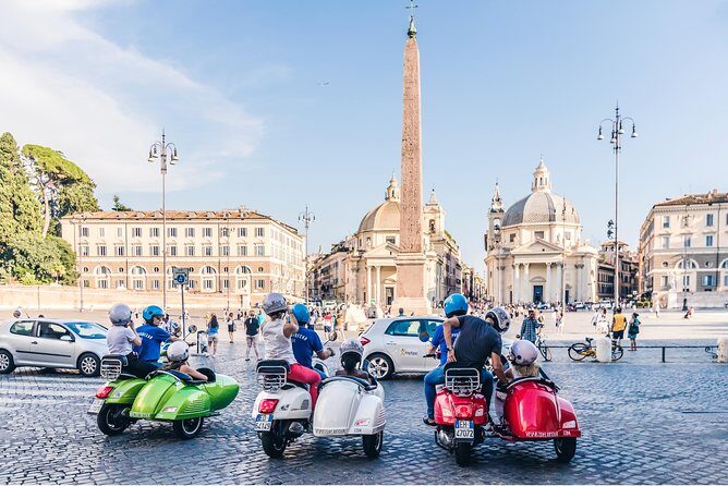 Vespa Sidecar Tour in Rome with Cappuccino - FAQ