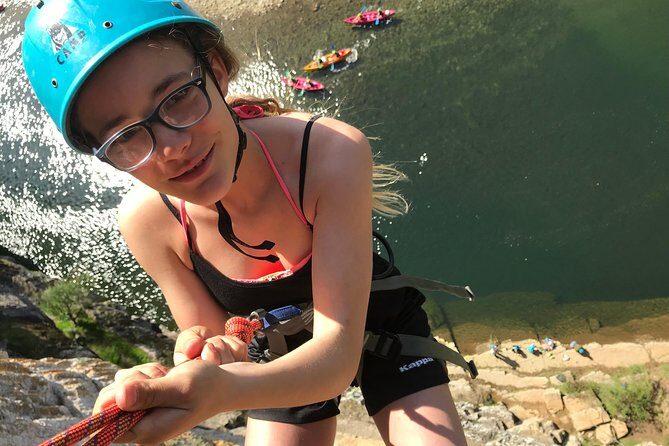 Via corda in Ardèche + big abseil - A Closer Look at the Ardèche Via Corda Experience