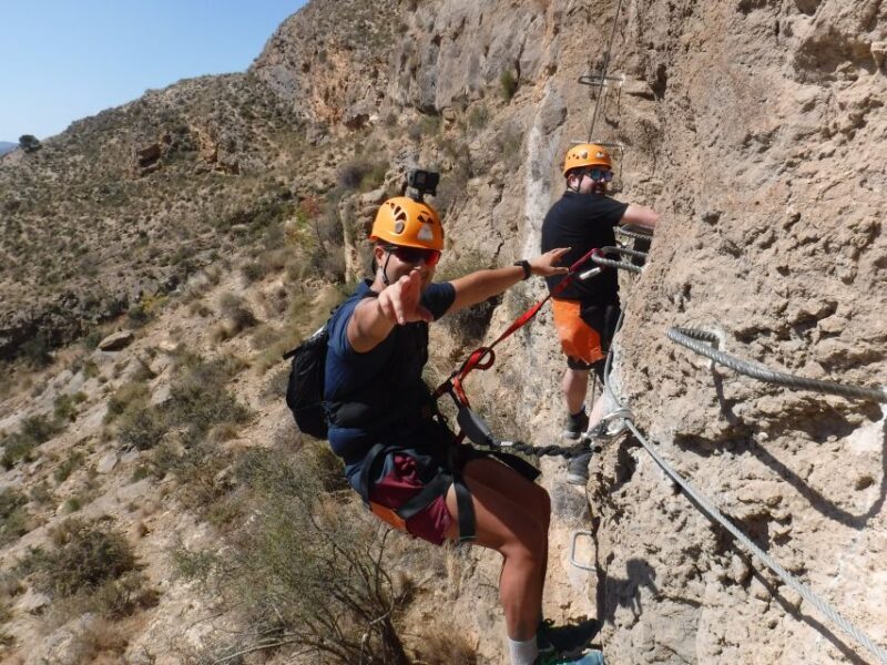 Vía ferrata Callosa K3 - Key Points