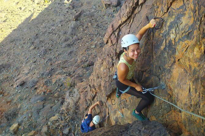 Via Ferrata in Gran Canaria. Vertical adventure park. Small groups - Key Points