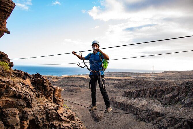 Via Ferrata in Gran Canaria. Vertical adventure park. Small groups - Who Should Book This Tour?
