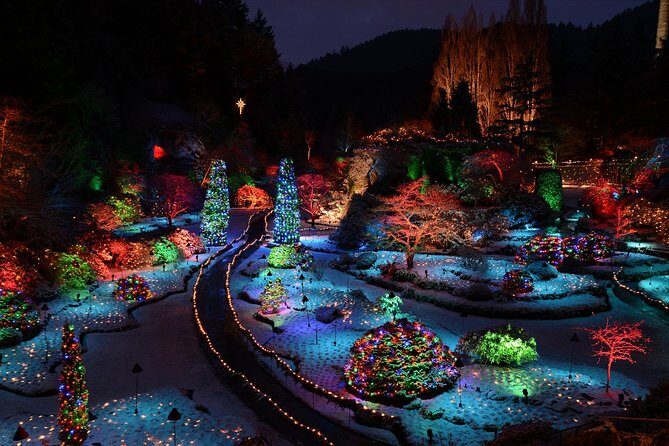 Victoria and Butchart Gardens Christmas Tour - Key Points