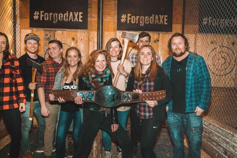 Victoria: Axe Throwing Experience - The Experience in Practice