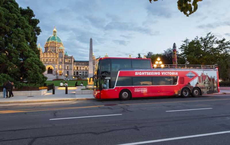 Victoria: Evening Hop-On Hop-Off City Sightseeing Tour - Key Points