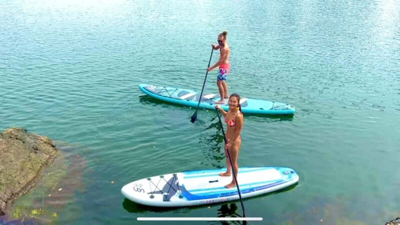 Victoria: Paddle Board Rental with Yoga and Lessons - The Sum Up