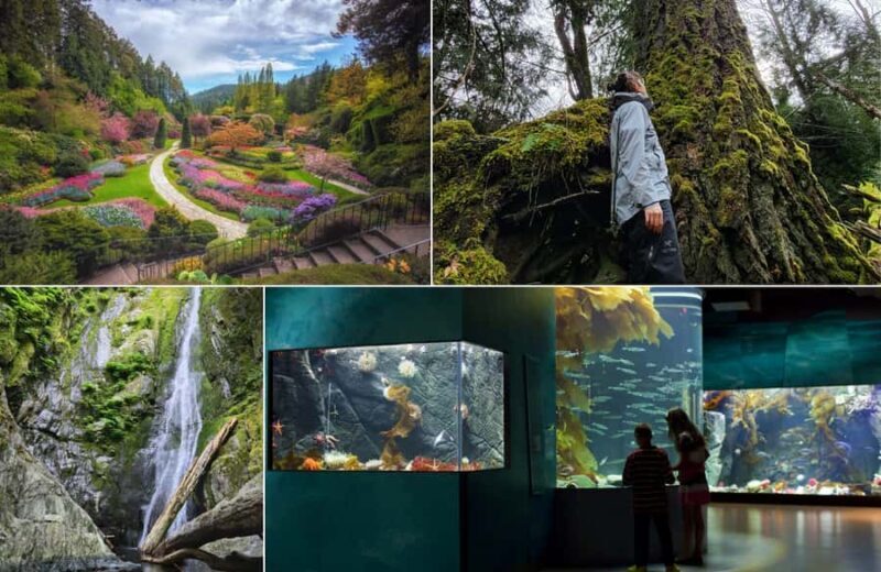 Victoria; Peninsula Butchart Garden, Aquarium and Rainforest - Discover Victoria’s Natural and Cultural Gems in One Day