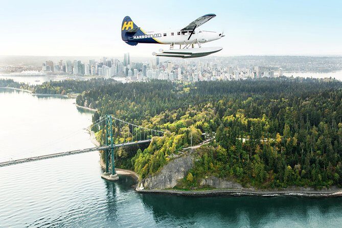 Victoria to Vancouver Scenic Seaplane Flight: One Way - Key Points