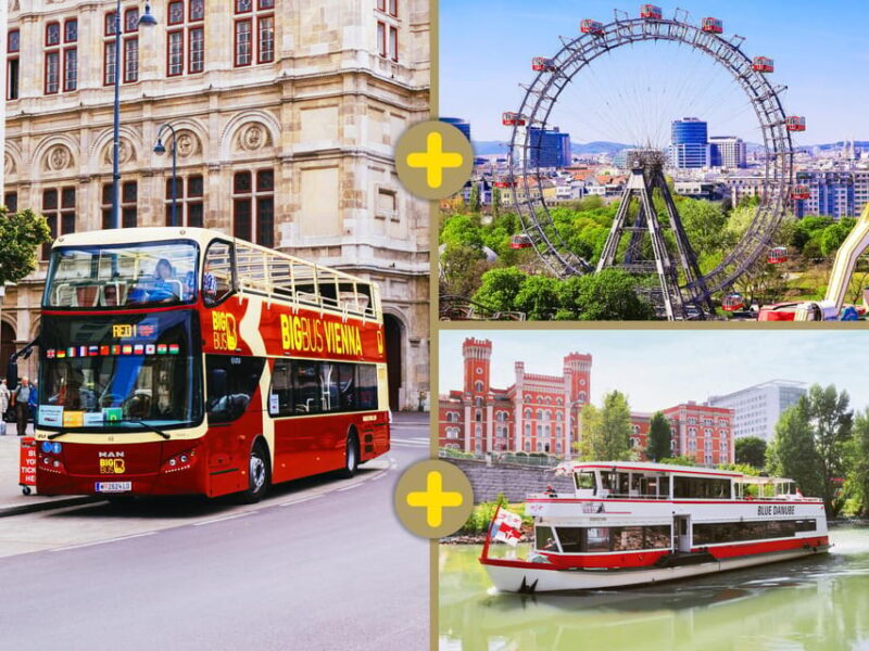 Vienna: Hop-on Hop-off, Ferris Wheel, and River Cruise - The 24-Hour Hop-On Hop-Off Bus
