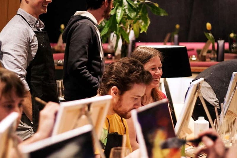 Vienna: Paint and Sip Evening - Key Points