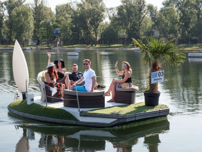 Vienna: Private Floating Island E-Boat Rental on Danube - The Itinerary and What to Expect