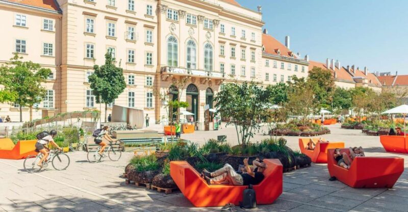 Vienna: Walking Tour of the MuseumsQuartier with Guide - Key Points