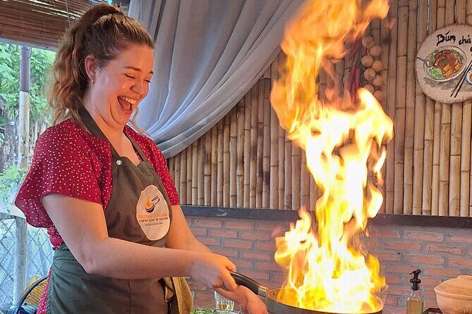 Vietnam Flavour Cooking Class: From Garden Trails to Coffee Tales - The Menu and Cooking Experience