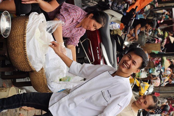 Vietnamese coooking class wih market Tour at Orchid Restaurant & Cooking Class - A Practical and Tasty Introduction to Vietnamese Cuisine in Hanoi