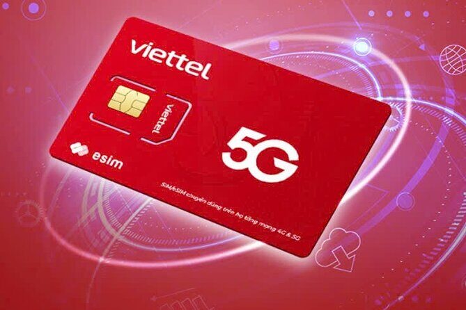 Viettel SIM for Vietnam 15 Days 5GB Per Day eSIM and Physical - The Experience at Noi Bai Airport
