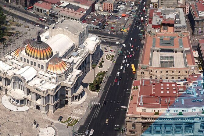 Viewpoint Torre Latino Panoramic view of Mexico City - Key Points