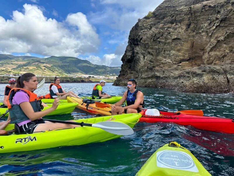 Vila Franca do Campo: Coast & Islet Caves Guided Kayak Tour - Key Points