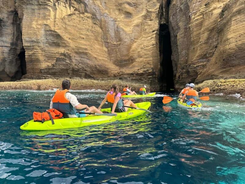 Vila Franca do Campo: Coast & Islet Caves Guided Kayak Tour - Practical Information and Tips