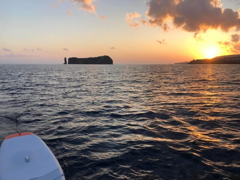 Vila Franca: Sunset Boat Cruise W/ Wine & Water Activities - Key Points