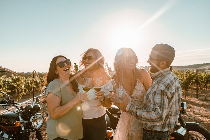 Vineyard Rides Paso Robles Sidecar Wine Adventure - Key Points