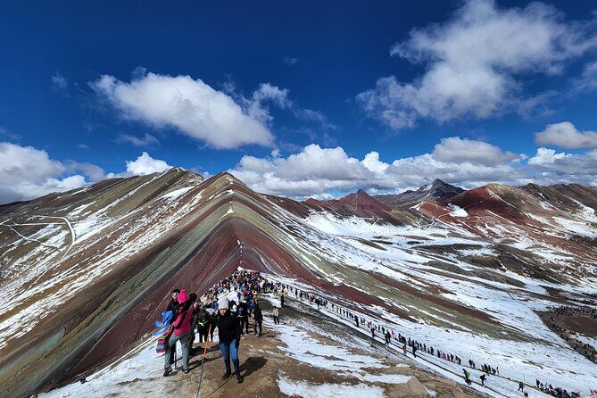 Vinincunca Rainbow Mountain Tour and optional visit to Red Valley. - Key Points