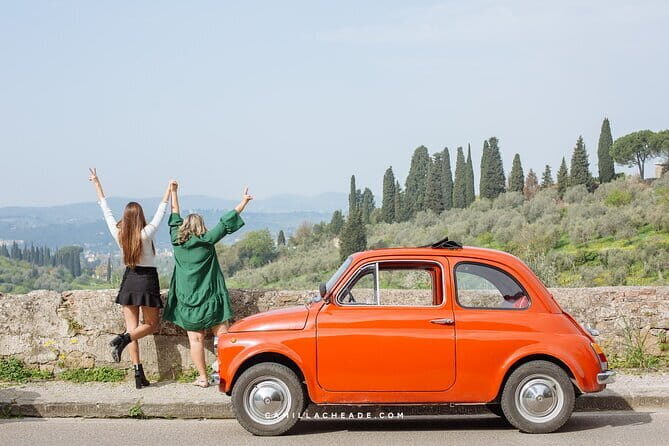 Vintage Fiat 500 Chianti Classico Wine Tour and Tuscan Lunch - Key Points