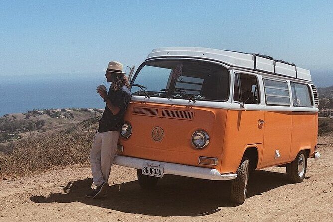 Vintage VW Hippie Shared Tour to Malibu with Wine Tasting - Key Points