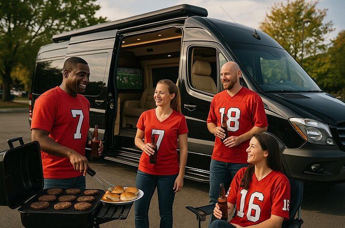 VIP Gameday Tailgate in a Maybach Sprinter Van - Frequently Asked Questions