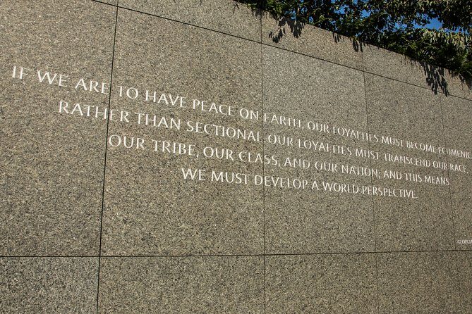 Virtual Tour of Martin Luther King Memorial - Final Thoughts