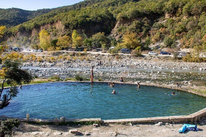 Visit Benje Thermal Baths & Kelcyra Waterfall & Langarica Canyon - Exploring Tepelena and Permet: A Full-Day Adventure from Saranda