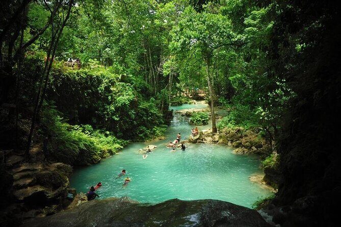 Visit Dunn's River and Secret Falls Tour with River Tubing and Lunch in Jamaica - Key Points